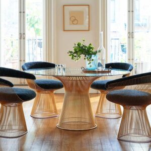 VivreContemporain_Knoll_table_platner_collection_Nandrin_Arl